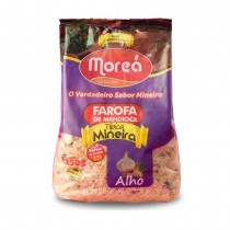 Farofa De Mandioca Tipica Mineira Sabor Alho 350g