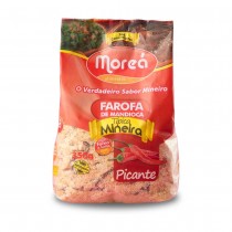 Farofa De Mandioca Tipica Mineira Sabor Picante 350g